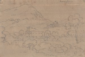 Ronciglione af John Robert Cozens